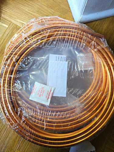 Copper tube coil x - x, 6m