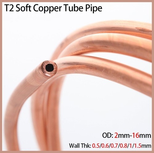 Red copper tube - t2,