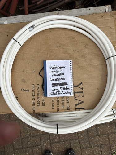 Flexible copper pipe - pipe, coil