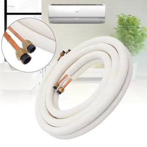 Insulated copper pipe set - ac,