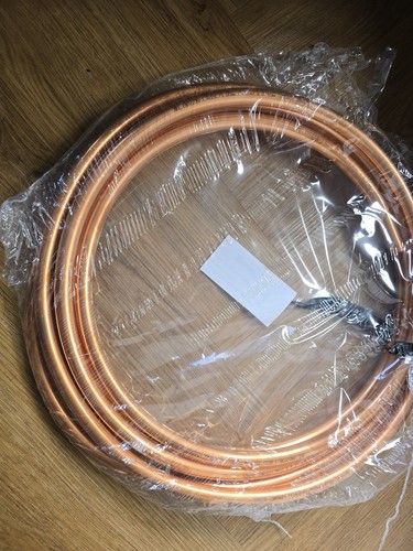 Copper tube coil - 6m,