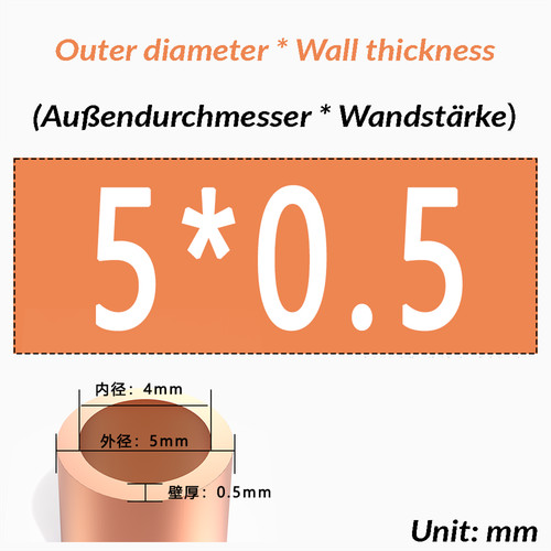Soft copper tube - soft,