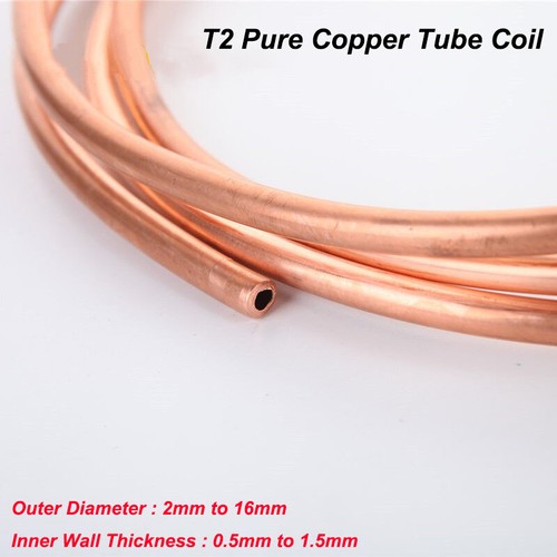 Pure copper tube coil soft - copper,