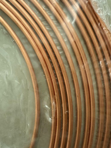 Copper tube coil - coil, 3/16"