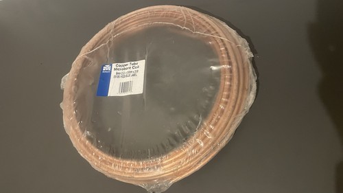 Copper tube microbore - copper, coil