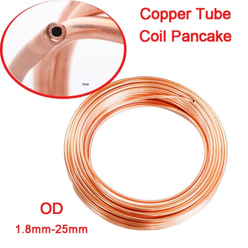 Soft copper tube coil - tube, pancake