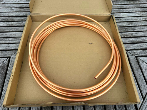 Copper tube 8mm - 8mm, 8.5m