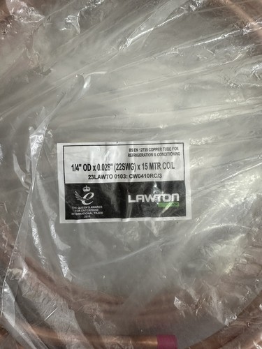 Lawton copper tube coil - copper,