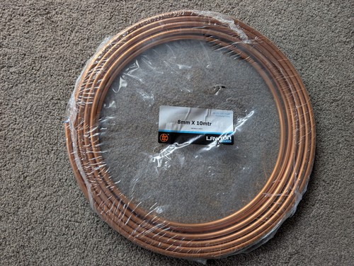 8mm copper tube - 8mm,
