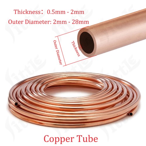 Copper tube coil - copper,